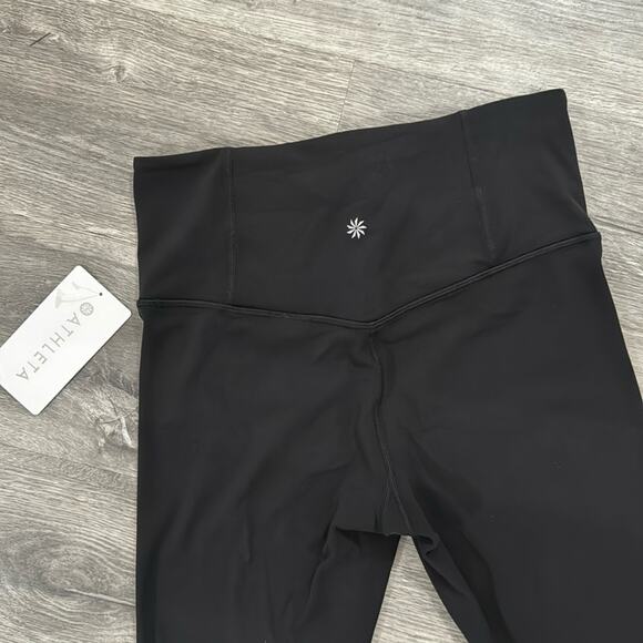 NWT Athleta Ultra High Rise Elation Black Legging / Tight Size Medium TALL - Picture 6 of 11